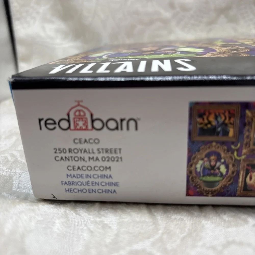 NIB Disney Villains 1000 Piece Puzzle 24×18 Red Barn Ceaco Puzzle